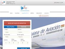 Tablet Screenshot of boliviaviajes.com