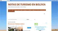 Desktop Screenshot of boliviaviajes.org